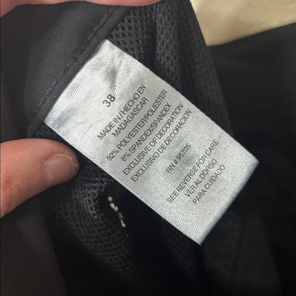Iron Co Men's Black Hybrid Cargo Shorts Size 38 - Picture 5 of 5